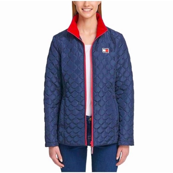 NEW! TOMMY HILFIGER 3 in 1 All Weather System Jacket Hooded Women's SZ S - Picture 5 of 16